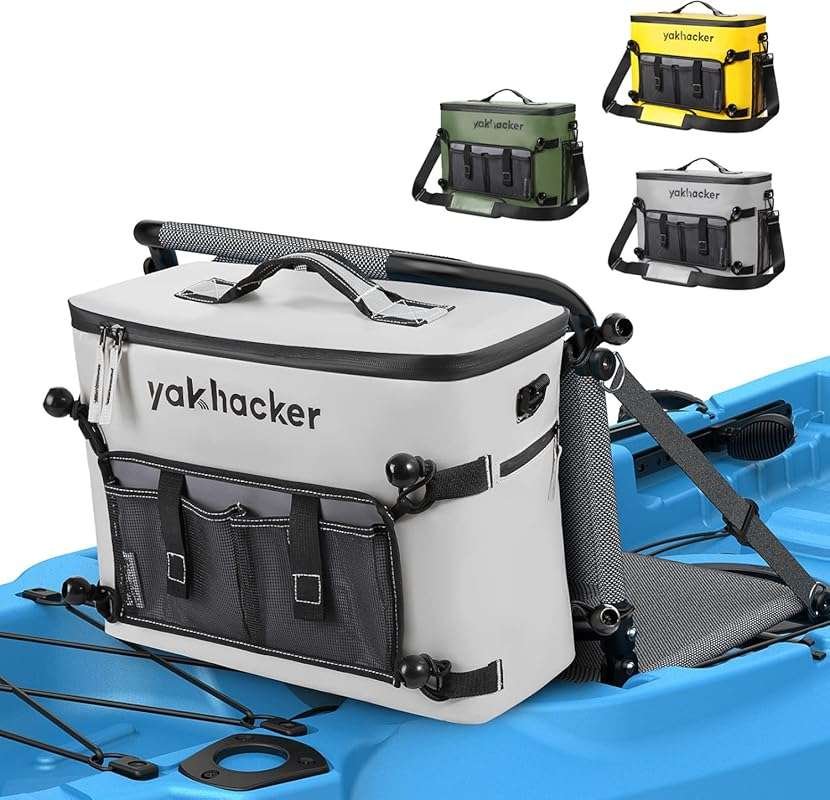 Kayak Cooler Bag: Waterproof Seat Back Ice Chest