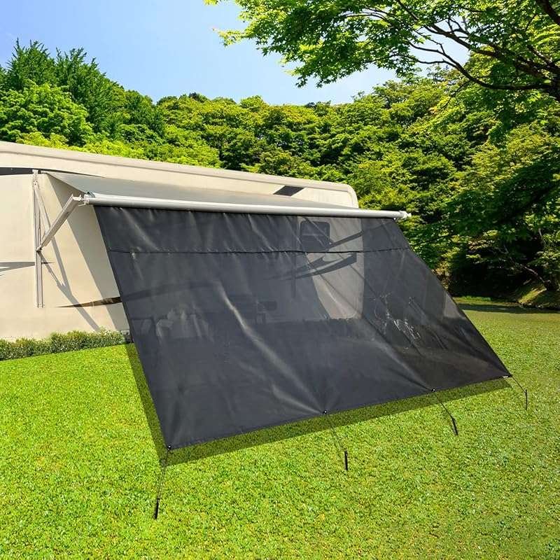 Dulepax Second Gen RV Awning Shade Screen 8'x13'3