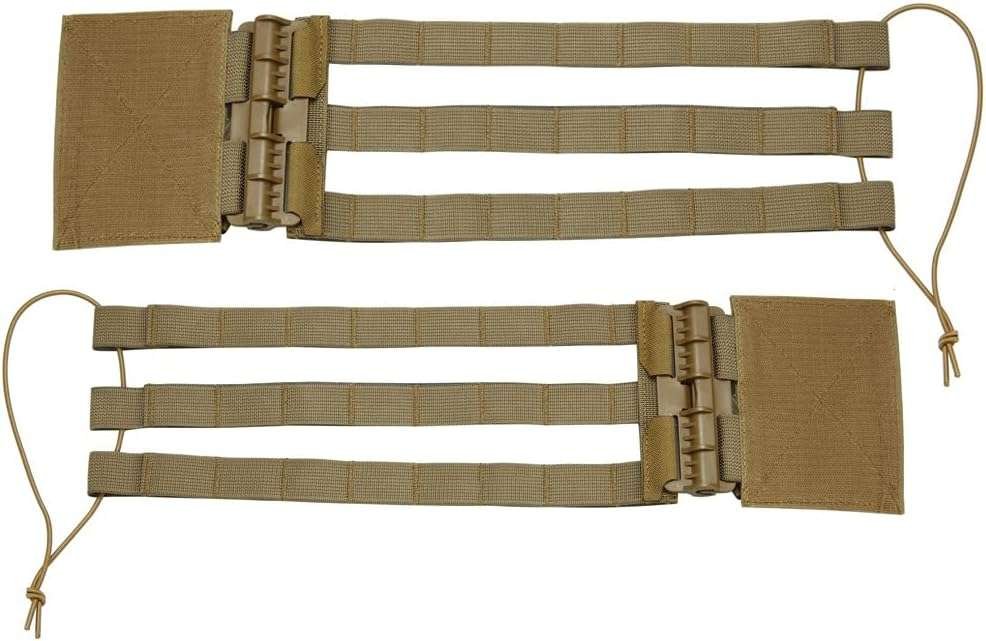 Tactical MOLLE Vest Quick Release Skeletal Mesh Cummerbund Strap for J