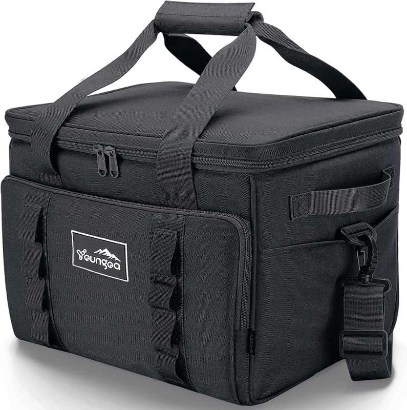 Cooler Bag 48-Can Insulated Leakproof Soft Cooler Large Collapsible Po