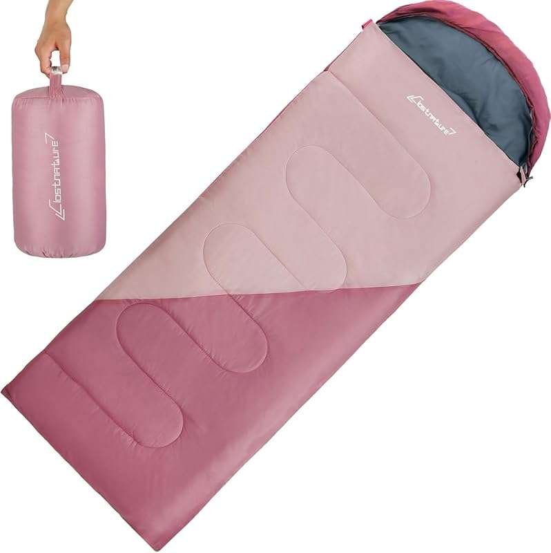 Clostnature Ultralight Camping Sleeping Bag for Adults & Kids, Cold We