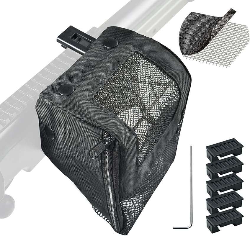 Heat Resistant Steel Mesh & Nylon Brass Catcher with 5 Pic Rail Mount