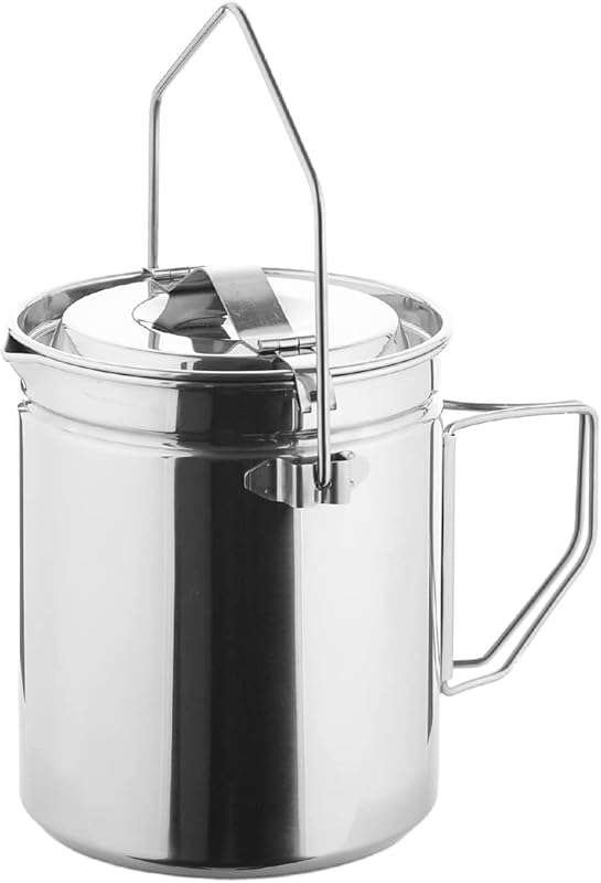 Firemaple Antarcti SUS304 Stainless Steel Camping Pot with Steaming Fu