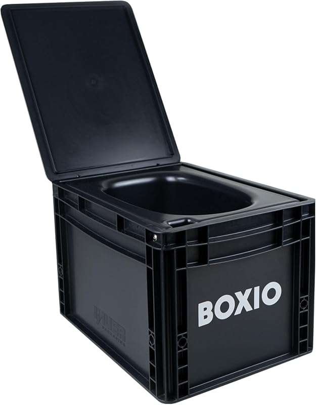 BOXIO Portable Camping Toilet: Compact Composting Toilet for Car Campi