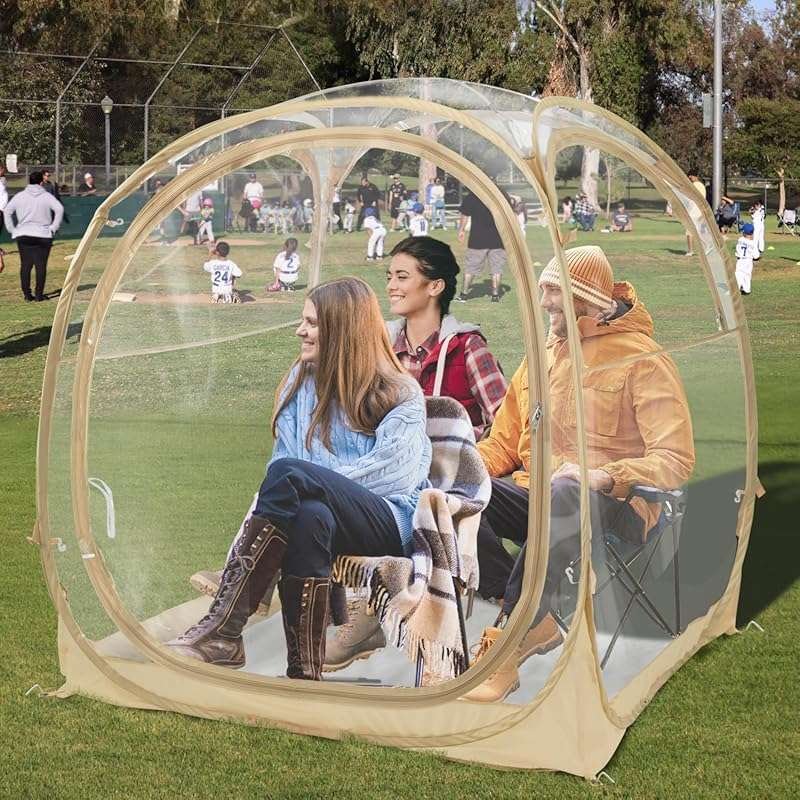 EighteenTek Pod All Weather Sports Tent: Instant Outdoor Bubble Tent w