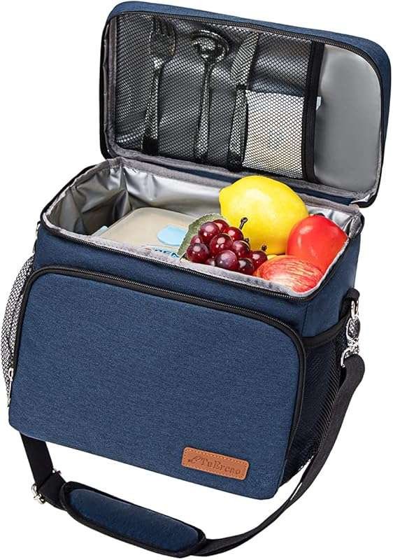 TuErcao Insulated Cooler Bag 6/24 Can Collapsible Leakproof Soft Sided