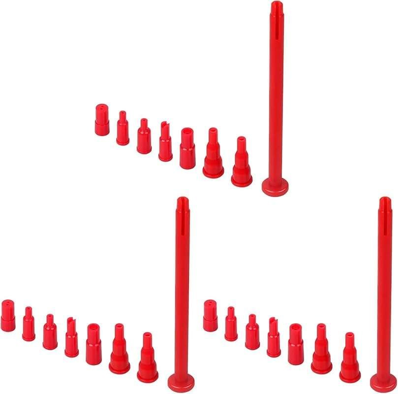 Semlos Red Butane Tank Adapter for Lighter and Torch Refills