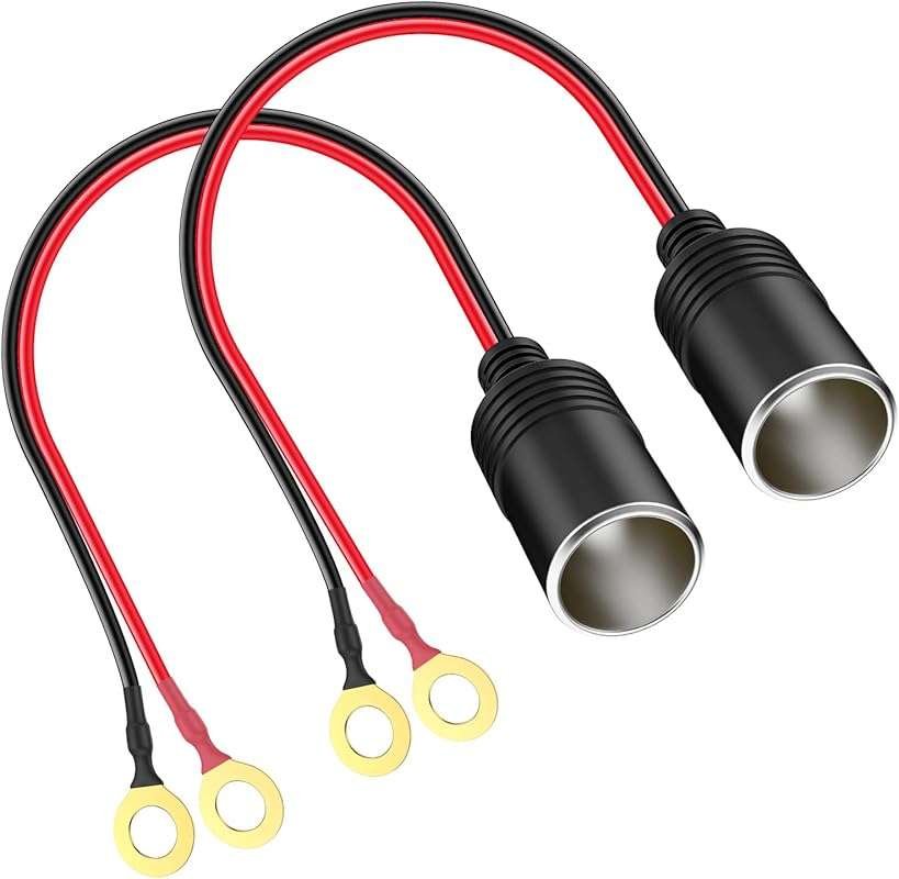 Heavy Duty 12V-24V Cigarette Lighter Socket for Power Supply and Batte