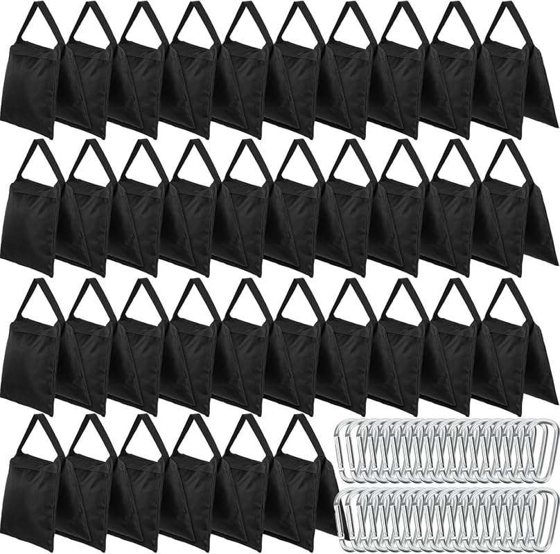Nuogo Heavy Duty Photography Sand Bags with Metal Hooks to Stabilize T