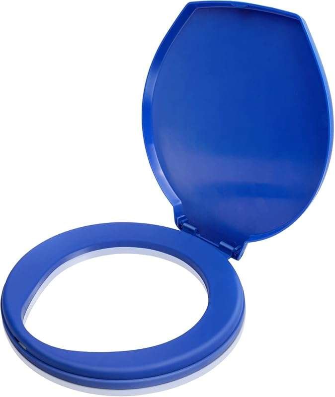 Snap-on Portable Toilet Seat for 5 Gallon Buckets - Emergency Outdoor 
