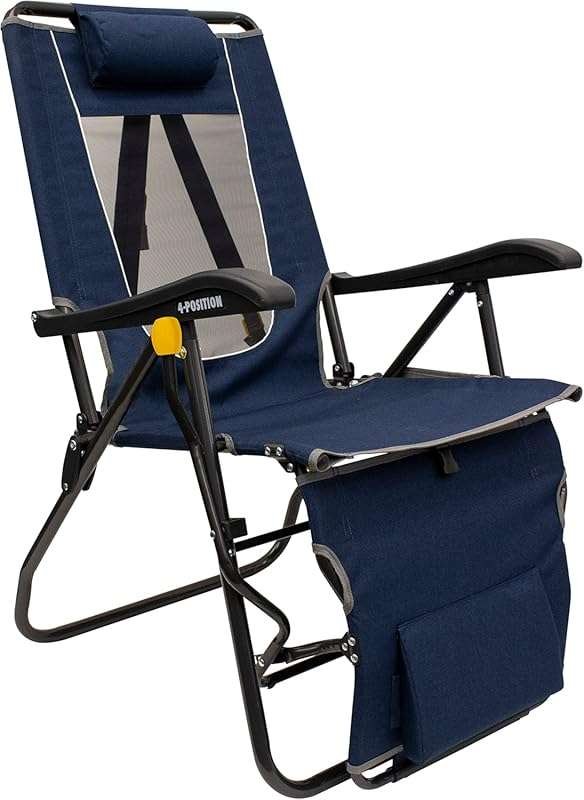 GCI Outdoor Legz Up Lounger: Comfortable, Folding Outdoor Lounge Chair