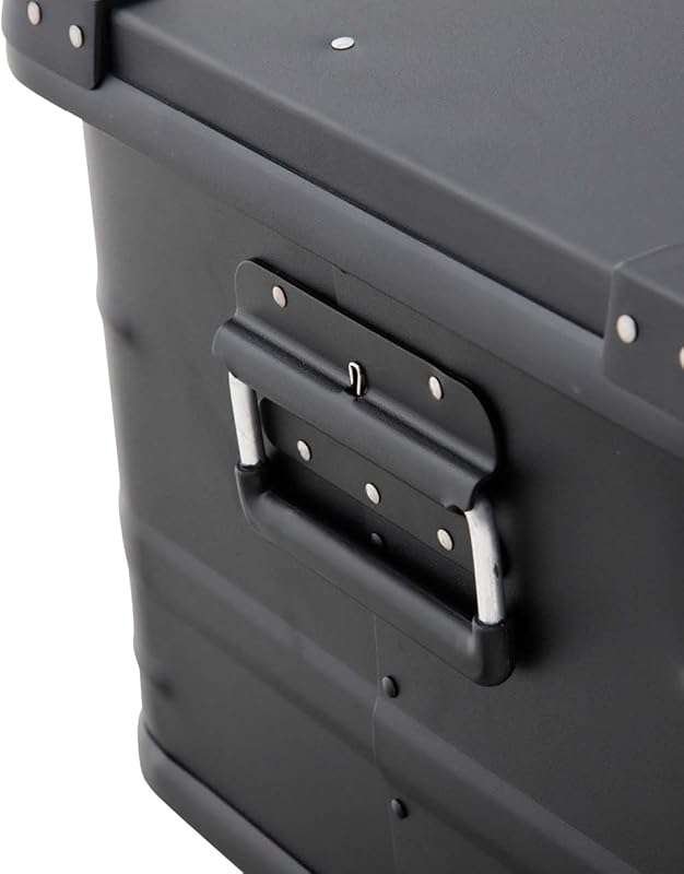 Overland Vehicle Systems 53QT Aluminum Storage Box: Heavy Duty, Foldab