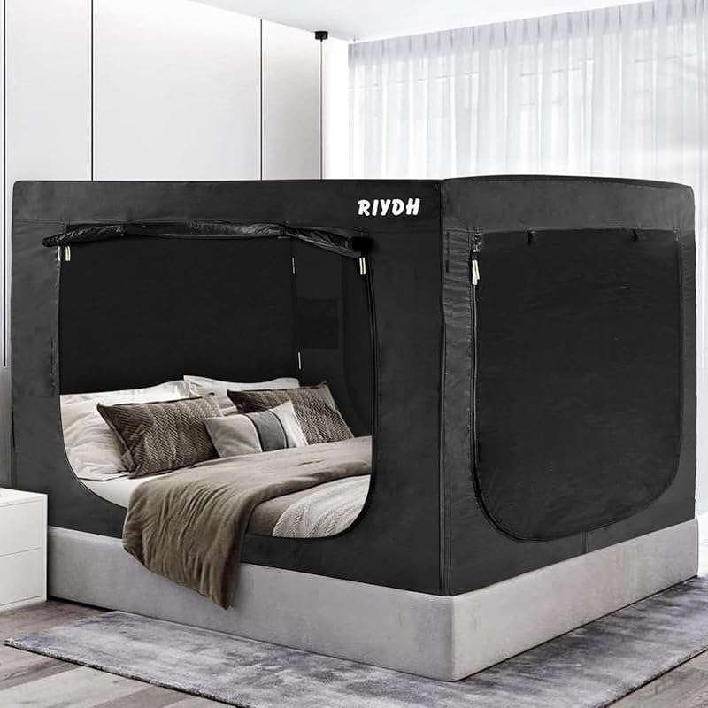 Bed Tent Twin Canopy for Adults - Breathable Private Sleeping Space