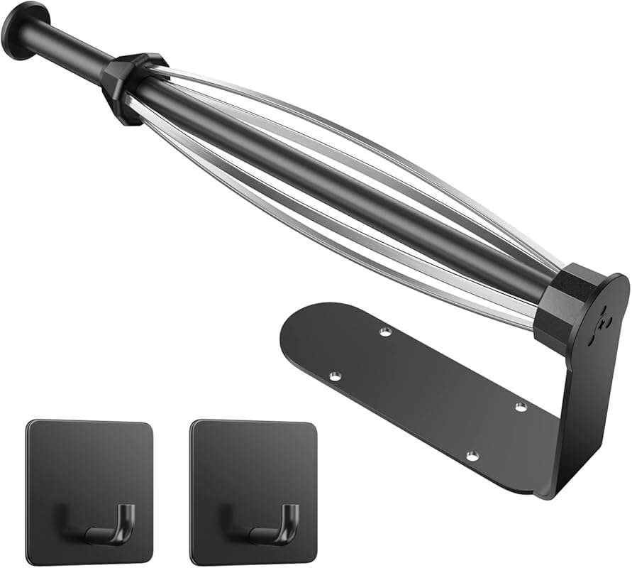 Under Cabinet Paper Towel Holder, Single Hand Operable Wall Mount with