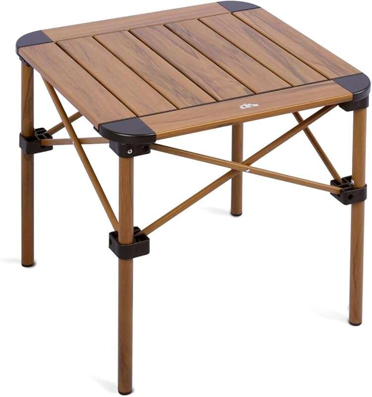 iClimb Lightweight Alu. Folding Roll-Up Table: Stable, Portable with C