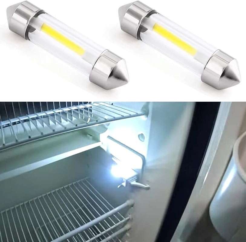 2PCS RV Refrigerator LED Light Bulb Upgrade