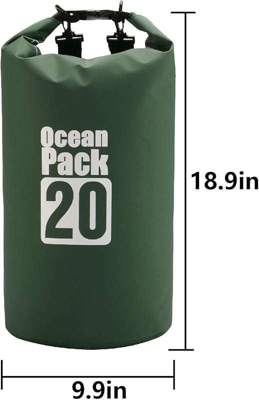 Waterproof Dry Sack - 5L Floating Bag for Boating, Kayaking, Hiking, C