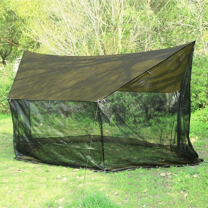 Preself 8' x 8' Screen House Tent for Hammocks, Picnics, Backyard Camp