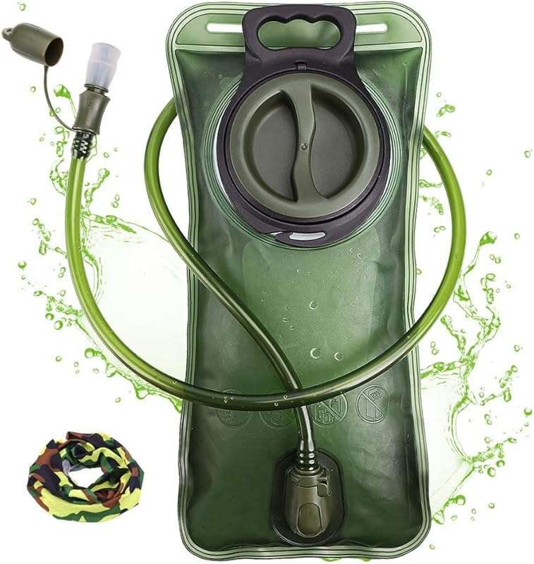 1.5-3L Hydration Bladder: BPA-Free Leak Proof Water Reservoir & Pouch