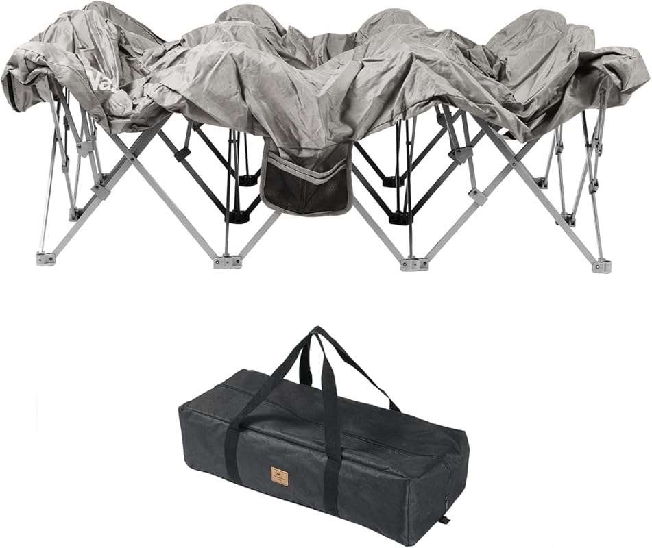 Naturehike CosyWild Folding Camping Cot Frame: Portable, Full-Size Bed