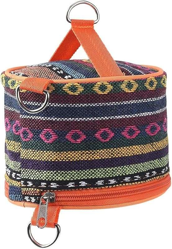 Portable Camping Toilet Paper Roll Travel Case with Storage and Hangin