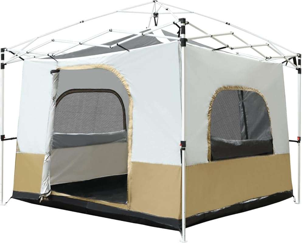 REDCAMP 10'x10' 10'x20' Canopy Camping Tent Inner Liner for Pop Up She