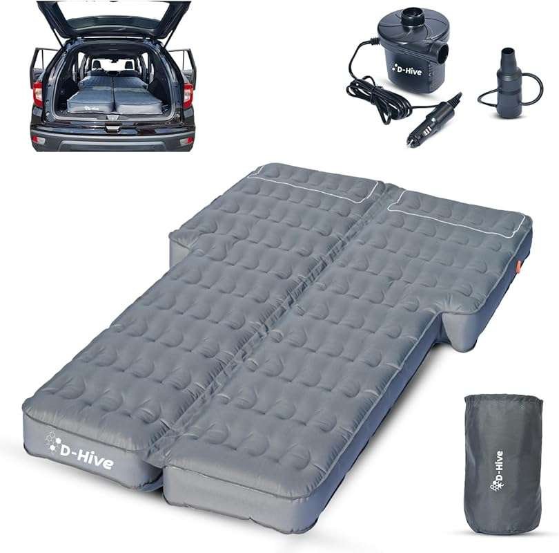 D-Hive Unbeatable Durability 300D Oxford SUV Air Mattress for Car Camp