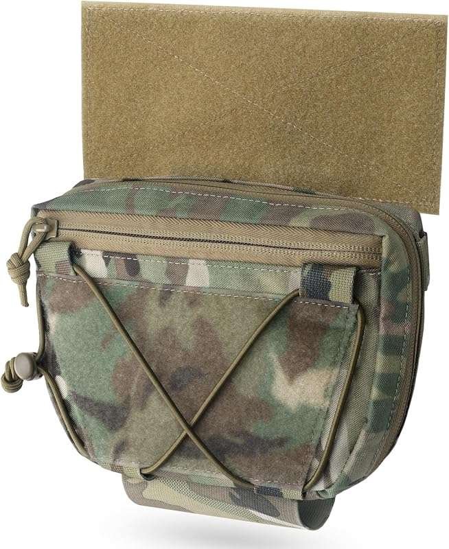 WYNEX Tactical Drop Dangler Pouch for Molle Vests, Plate Carriers with