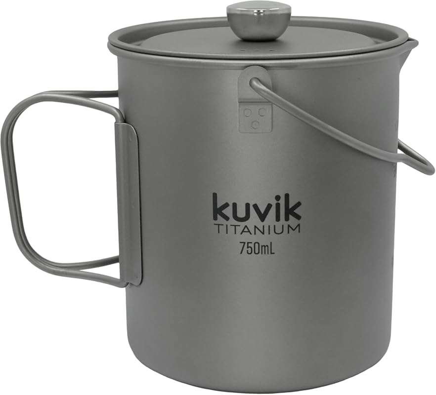 Kuvik Titanium French Press 750ml