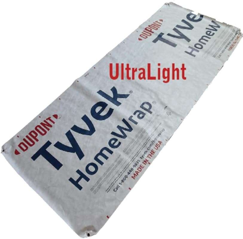 Ultralight Camping Tarp & Backpacking Fly: Durable Tyvek Tent Footprint