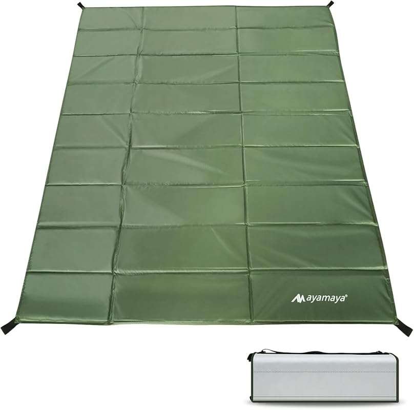 AYAMAYA Extra Thick Foldable Foam Camping Mattress - Waterproof Tent F