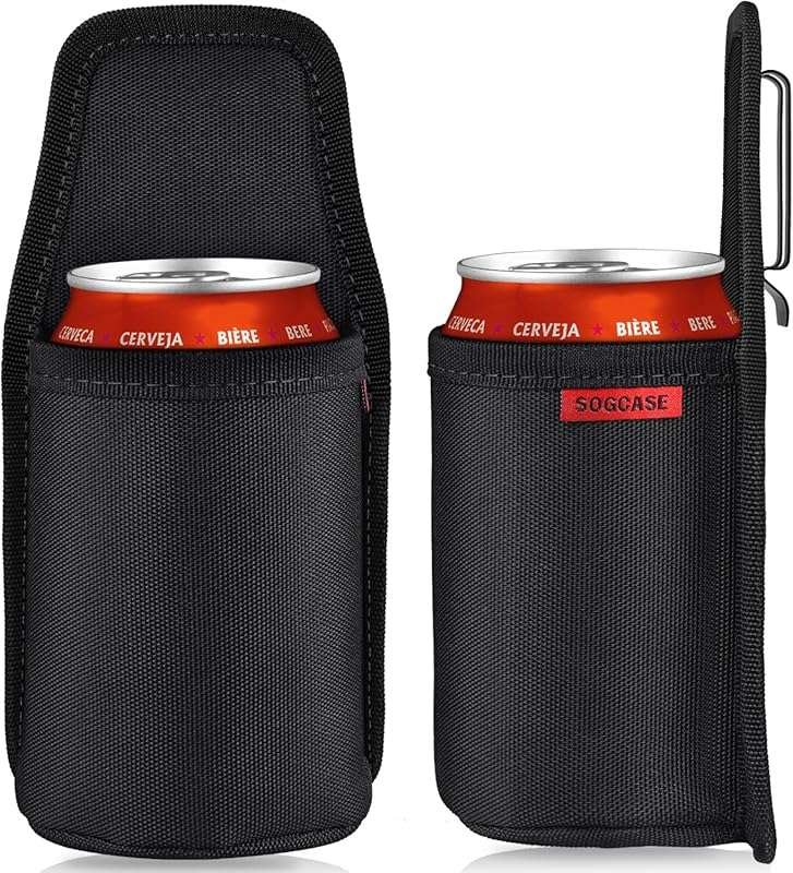 Durable Beer Holster and Water Bottle Drink Belt Holder for Outdoor Ac
