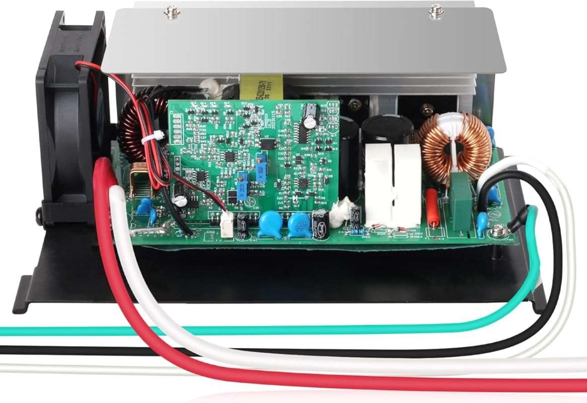 WF-8955-MBA 55 Amp RV Power Converter with Smart Charge for Lead-Acid 