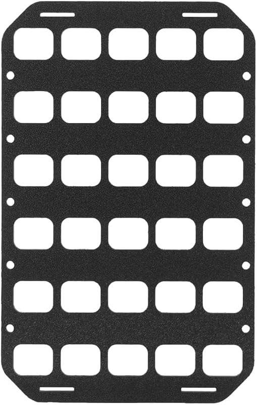 Tactical Molle Panel 8x12.5 Inch: Portable Gear Organizer with Handle 