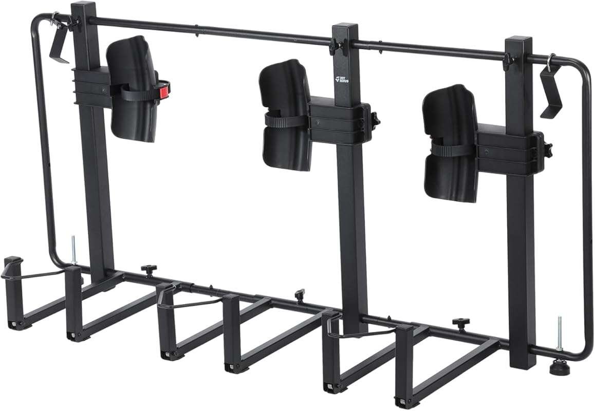 JOYTUTUS Truck Bed Bike Rack: Heavy Duty Mount Carrier for Full Size P