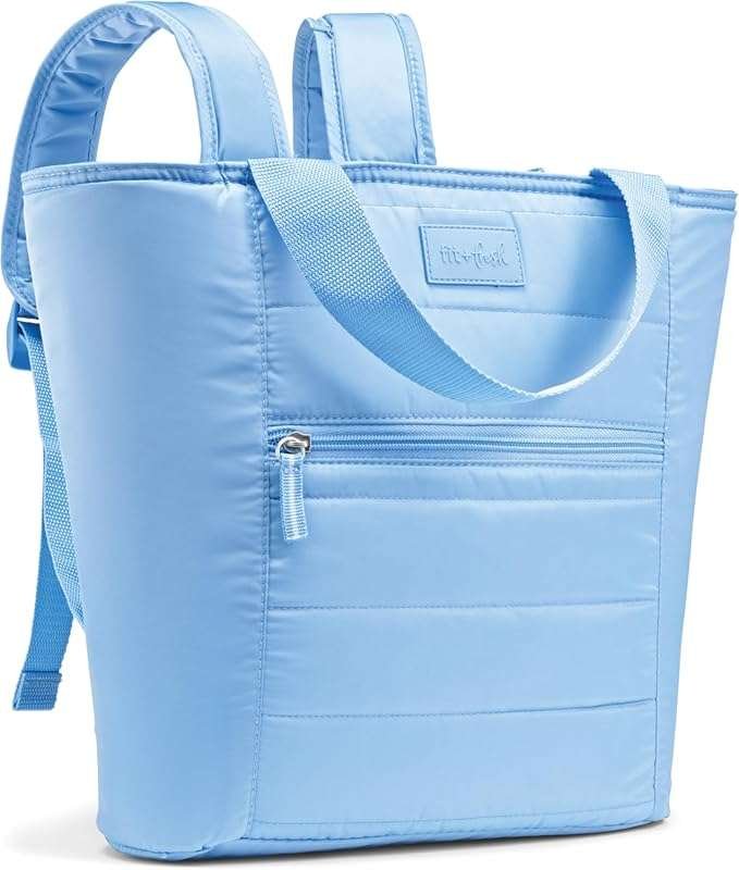 Fit & Fresh Carefree Cooler Tote & Sling Bag: Insulated, Leakproof for