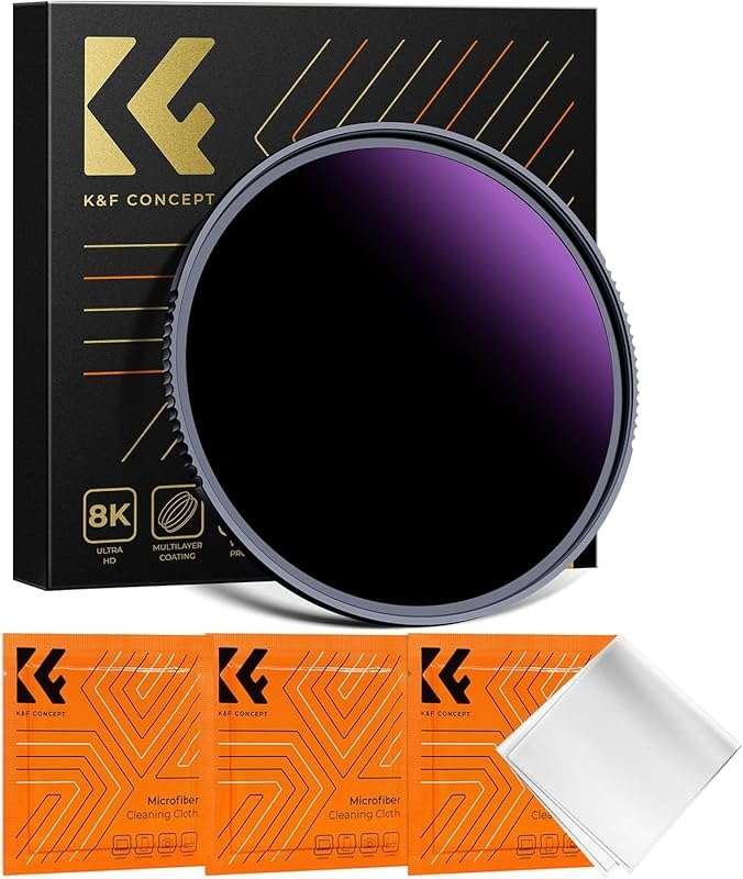 K&F CONCEPT 95mm ND1000000 20 Stops Nano X Series ND Lens Filter with 
