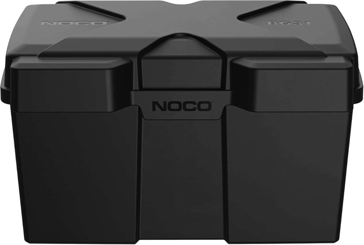 NOCO Snap-Top Battery Box for Marine, Automotive, RV, and Travel Trail