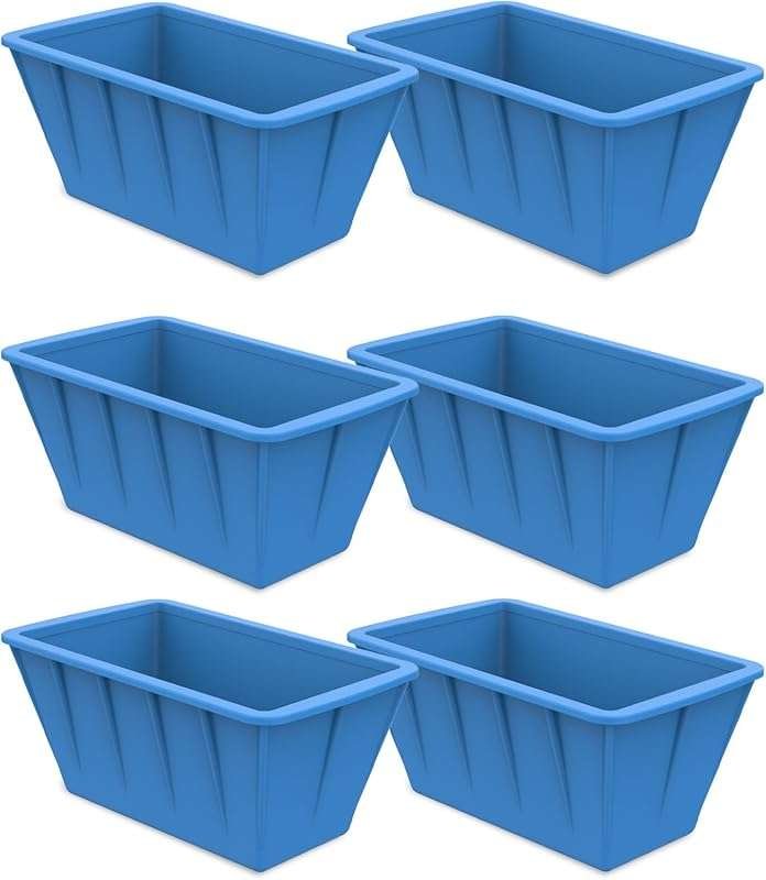 Reusable 6-Pack Extra Large Silicone Ice Block Molds for Cold Plunge T