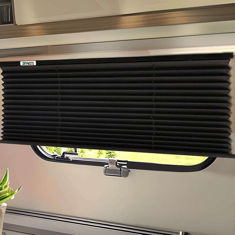 Dulepax Black RV Window Shades: 32