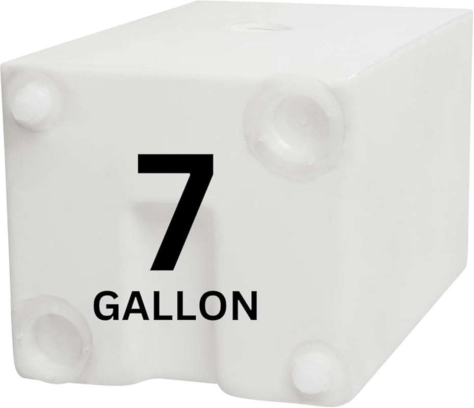 7 Gallon RV Fresh Water Tank, Potable Water Storage Tank for Drinking,