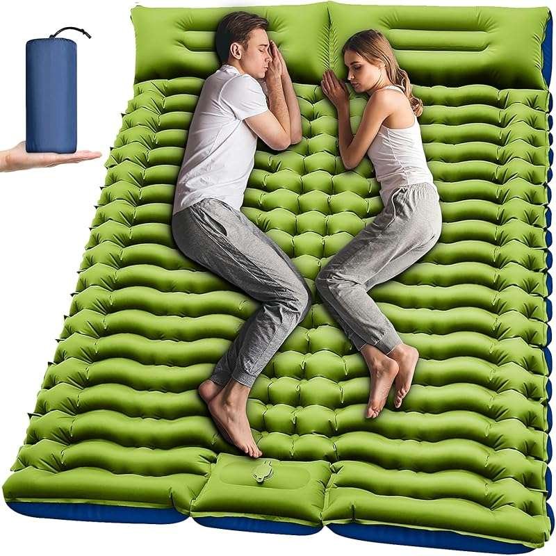 Double Self-Inflating Sleeping Pad: 4