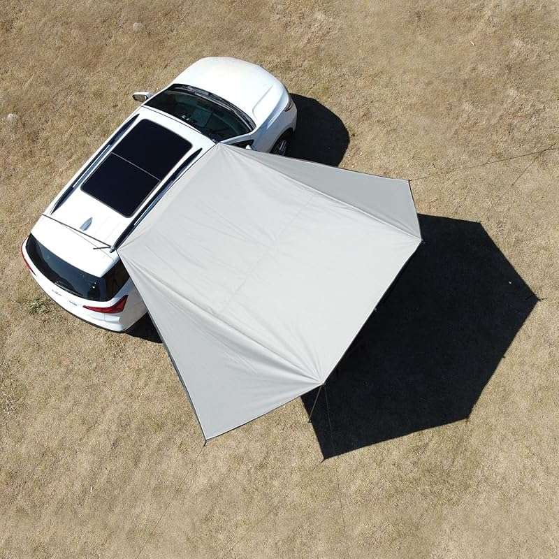 Universal Waterproof Car Awning Camping SUV Sun Shelter Canopy Anti-UV