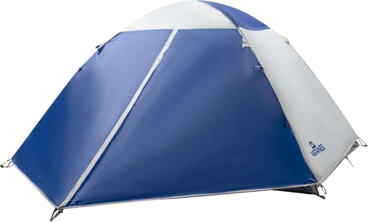 Screened Camping Tent: 4/6 Person Waterproof, Double Layer with Canopy
