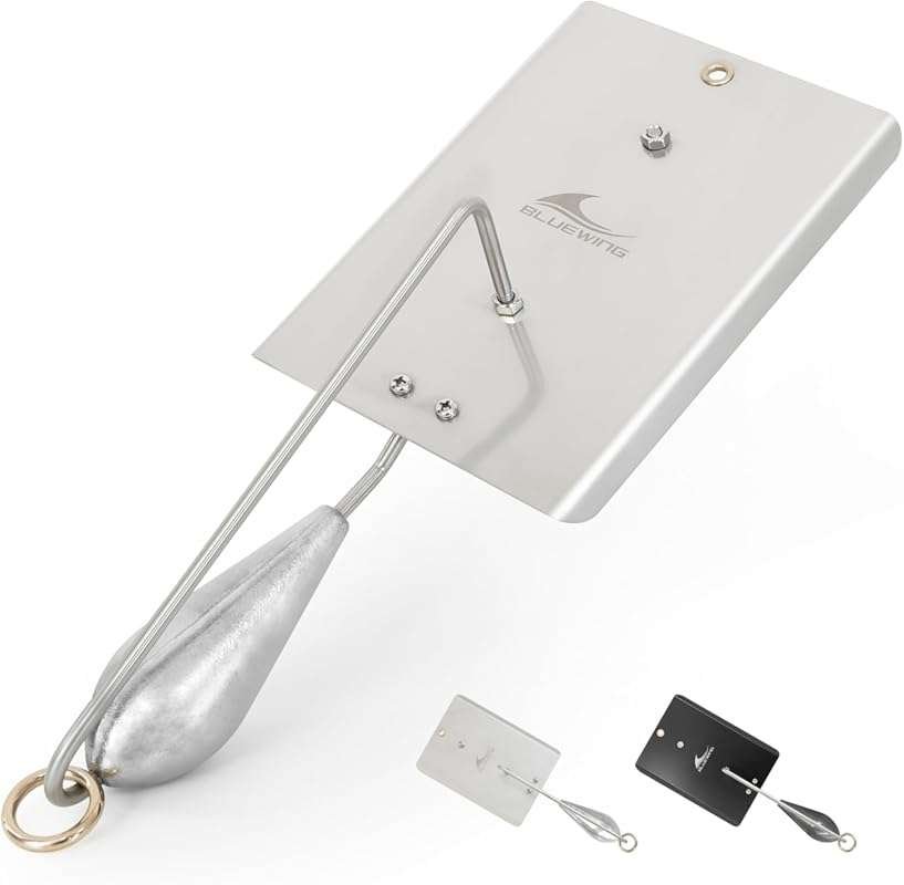 BLUEWING Heavy-Duty Trolling Planer with Stainless Steel Blade for Wah