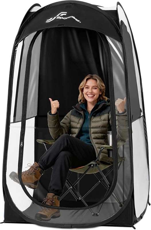 Sportneer 1 Person Instant Sports Tent: Ultra Visibility, Lightweight 