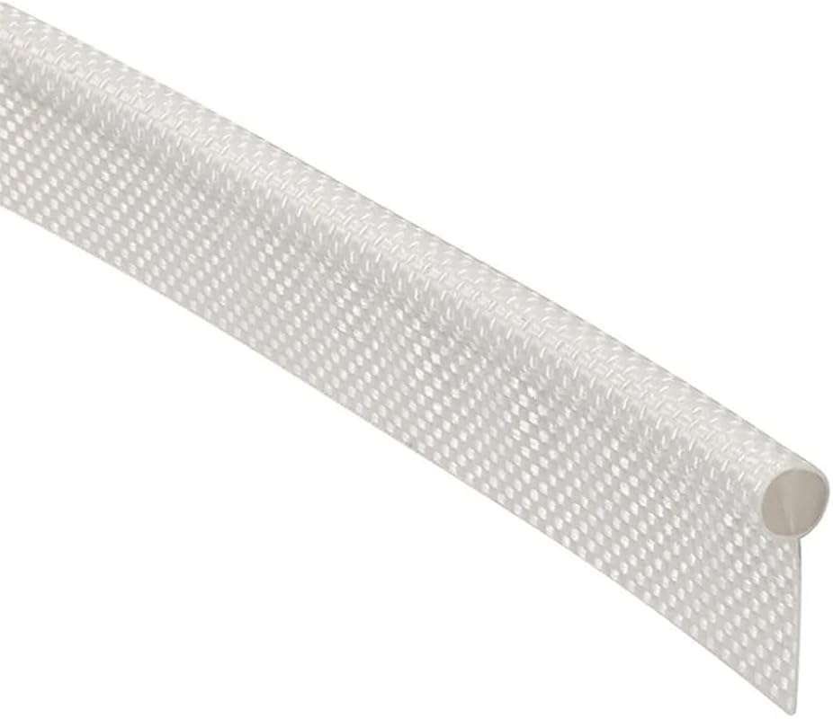 3 Metre 8mm Awning Rail Piping with Double Flap & Solid PVC Core - Ka-