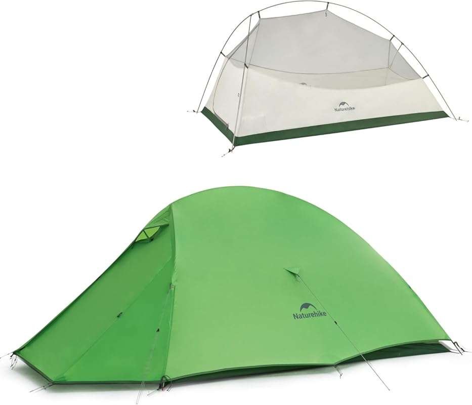 Naturehike Cloud-Up 2 Person Ultralight Backpacking Tent with Footprin