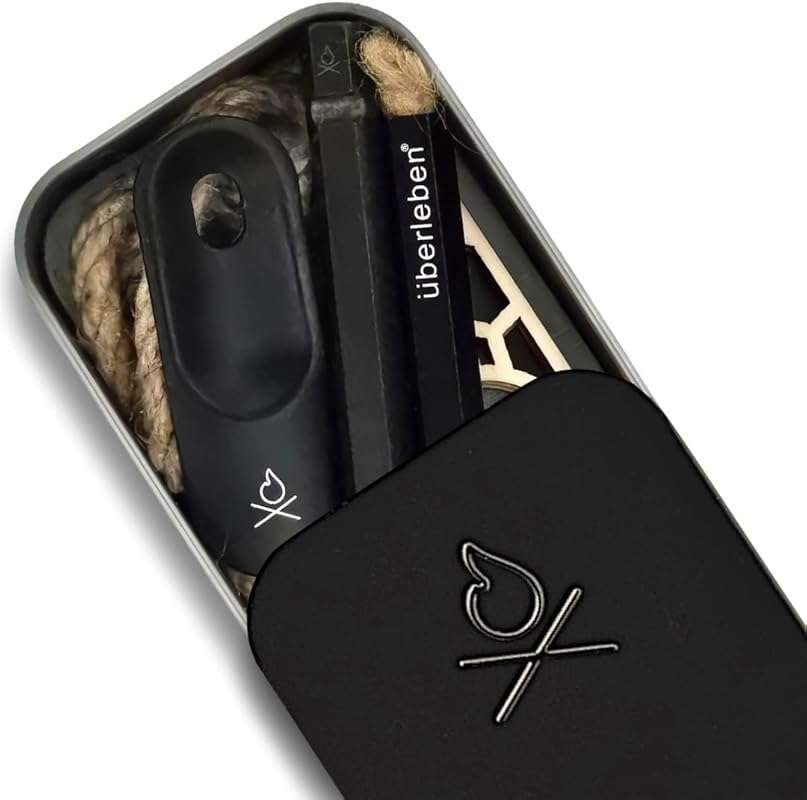 Überleben FIREKIT All-in-One Survival Fire Starter Kit: Ferro Rod, Str