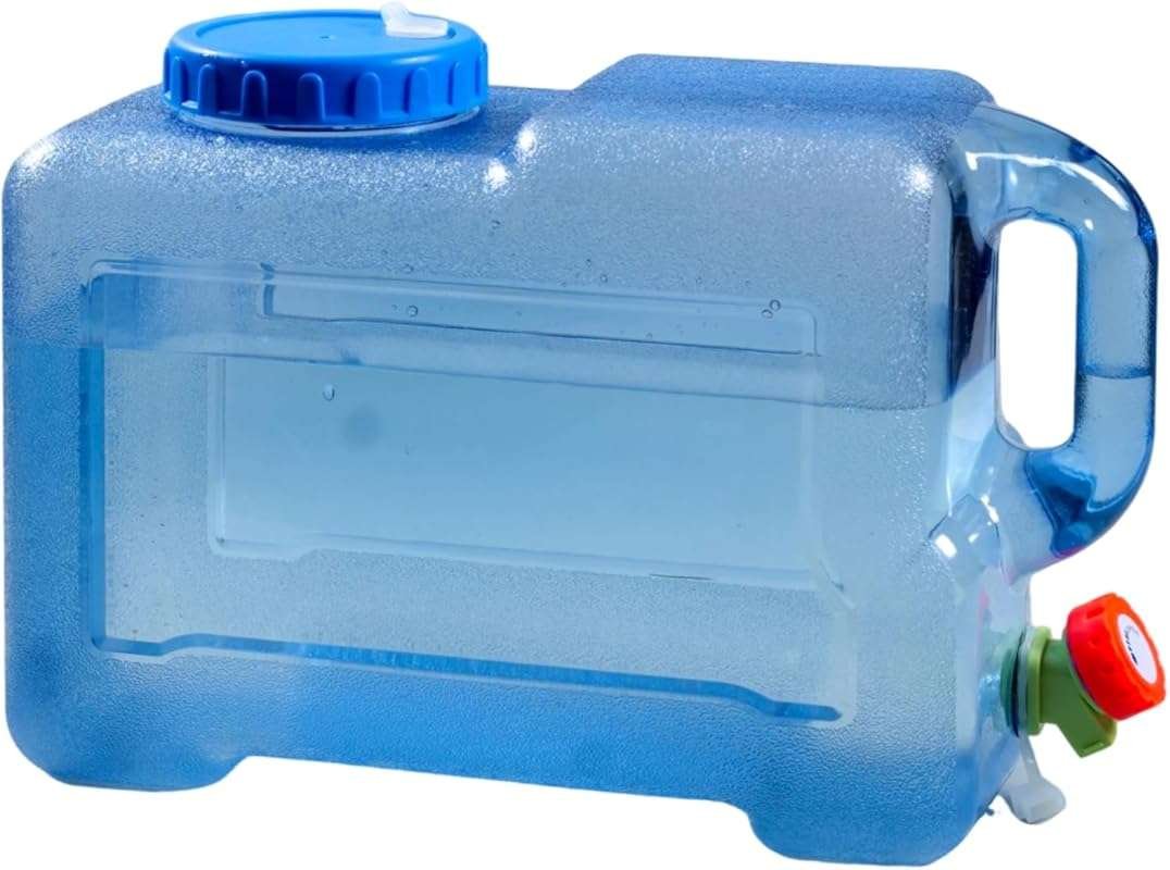 3.17 Gallon BPA-Free Water Jug with Spigot for Camping and Outdoor Act